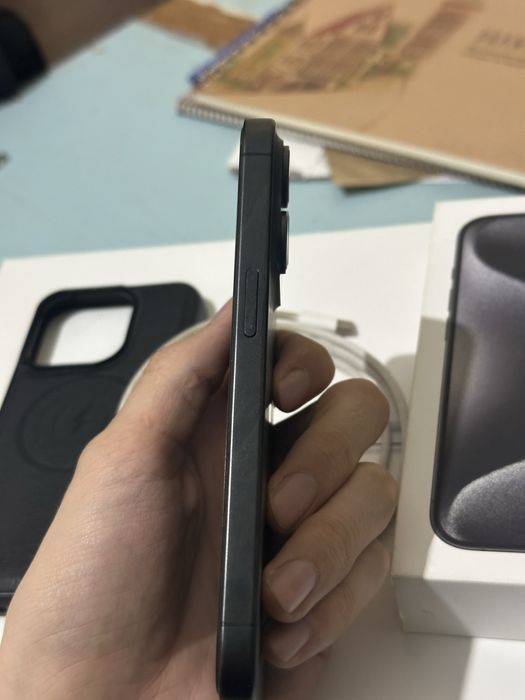 Айфон 15 про /iphone 15pro 8/256 86% чёрный титан