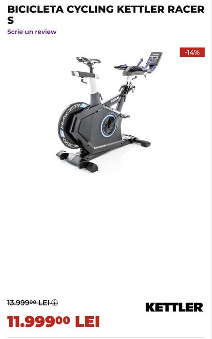 Bicicleta Kettler cycling spinning