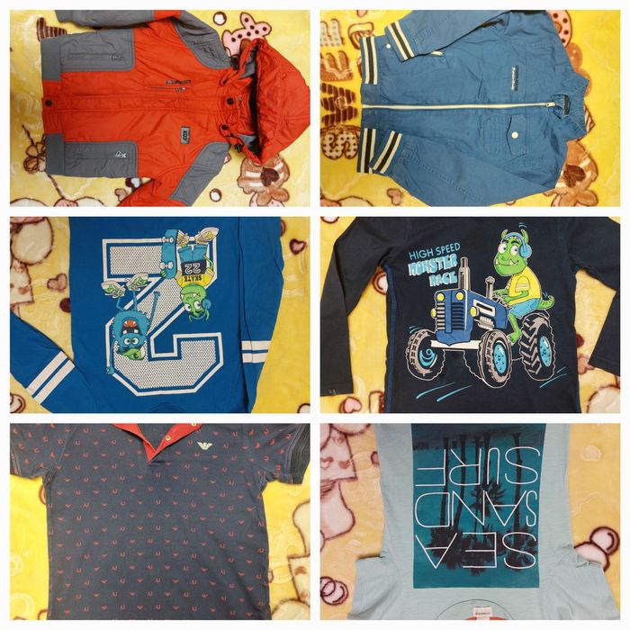 Продам 14 вещей для мальчика 4-6-7 лет