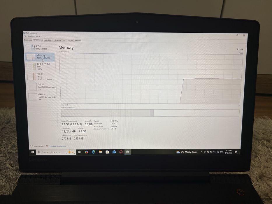 Laptop Gaming Lenovo Legion Y520