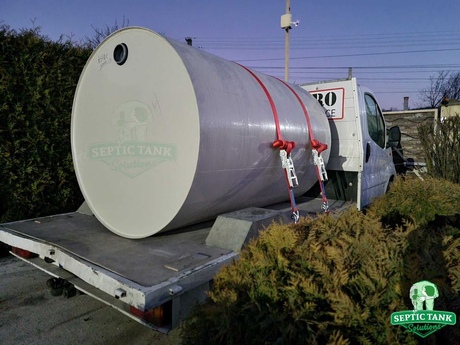 Fosa Septica Eco 3000L pt 6-8 Pers Cu TOATE ACTELE & Garantie 20 ANI