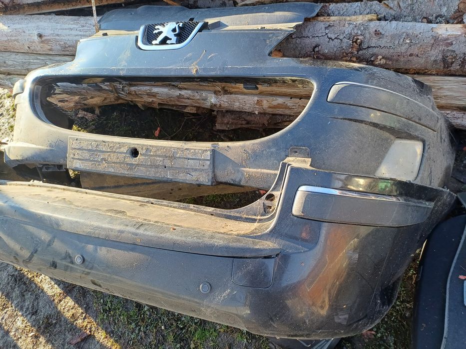 Bară fata,spate peugeot 407 combi negru,faruri,radiator apa,clima,