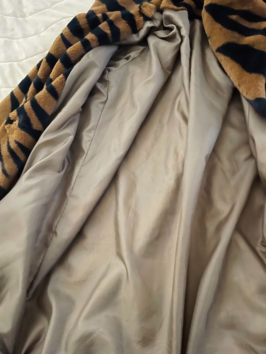 Пухено дамско яке