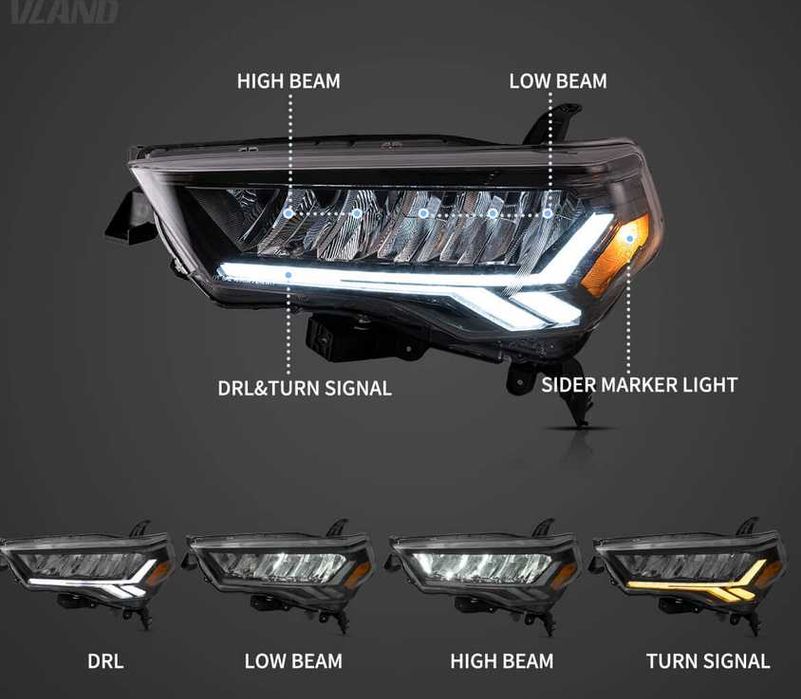 Комплект LED фарове 14-24 Toyota 4Runner