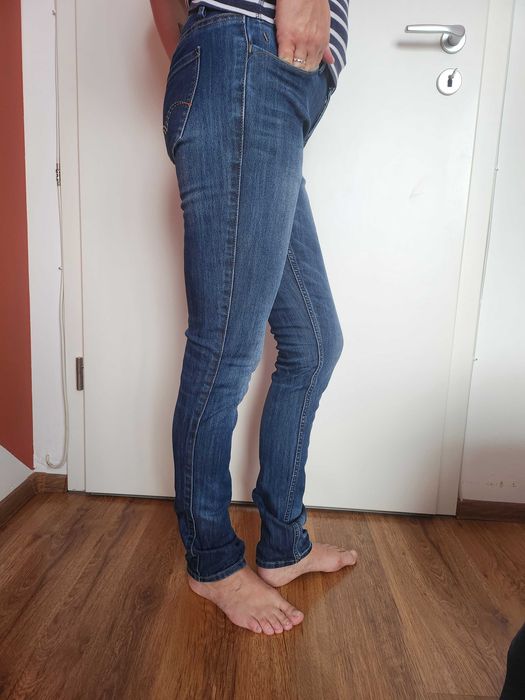 Blugi Lee Cooper dama skinny noi