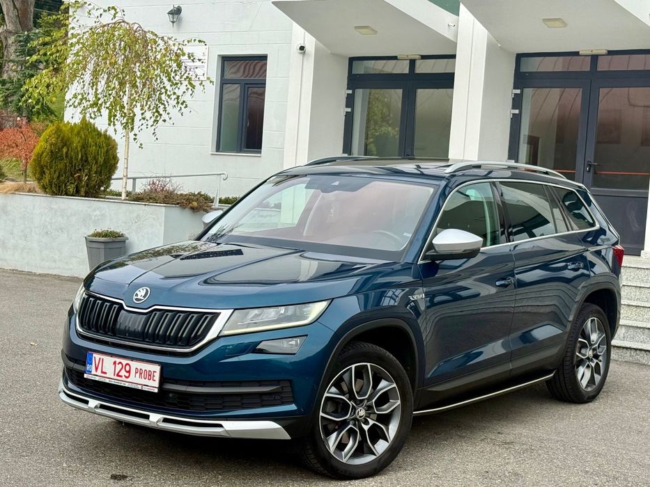 Skoda Kodiaq 4x4/Scout/Matrix/360/Distronic/Pano/Ambientale