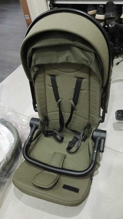 Kомбинирана количка 2 в 1 Moon Clicc Moss Green Melange