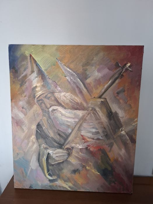 Картина маслом кобызшы