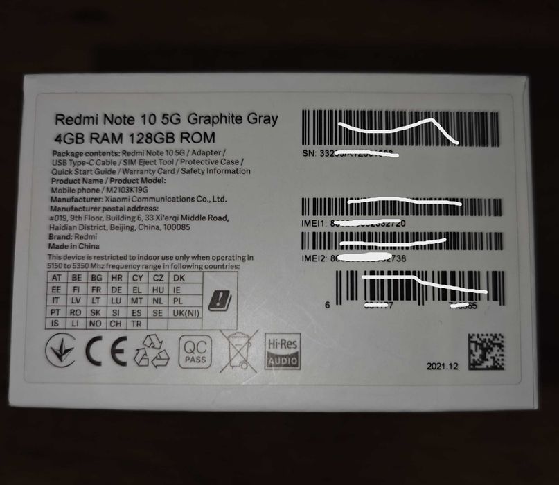 Xiaomi Redmi Note 10