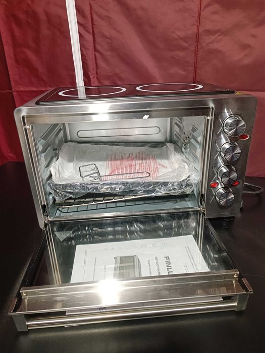 Готварска печка с керамичен плот Finlux FCO-42SRL, 42 литра, 1600W