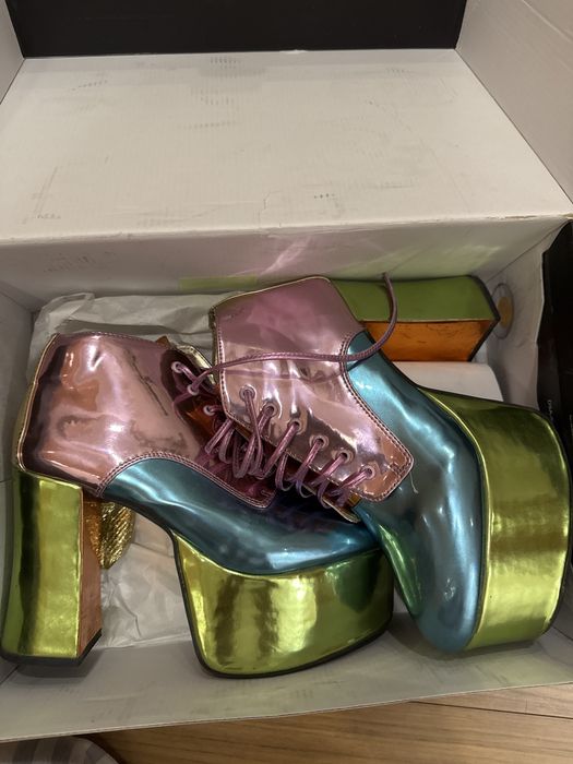 ботинки на платформе