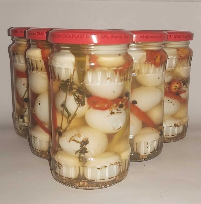 Oua de prepelita murate