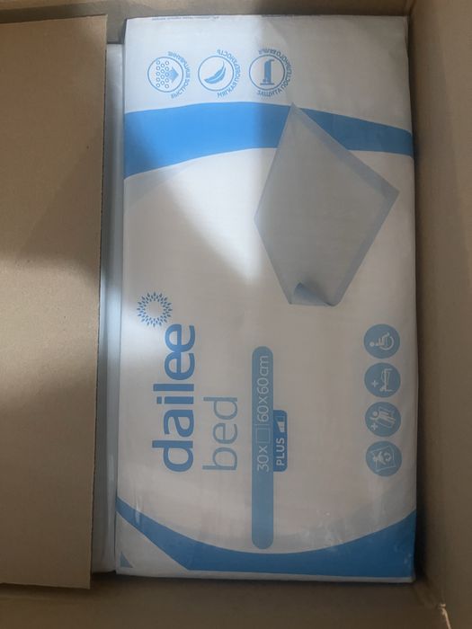 Пеленки dailee bed 60x60