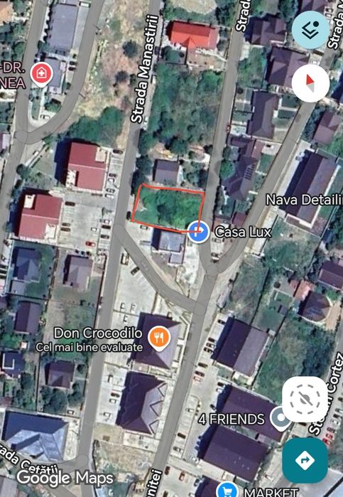 Teren intravilan Hlincea Mănăstirea Cetățuia 790mp | 2 deschideri