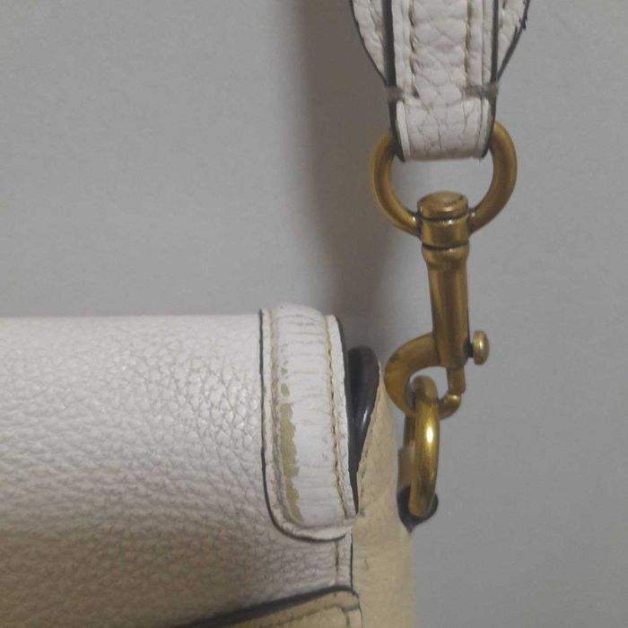 Сумка Coach Jade Colorblock Leather Saddle Bag