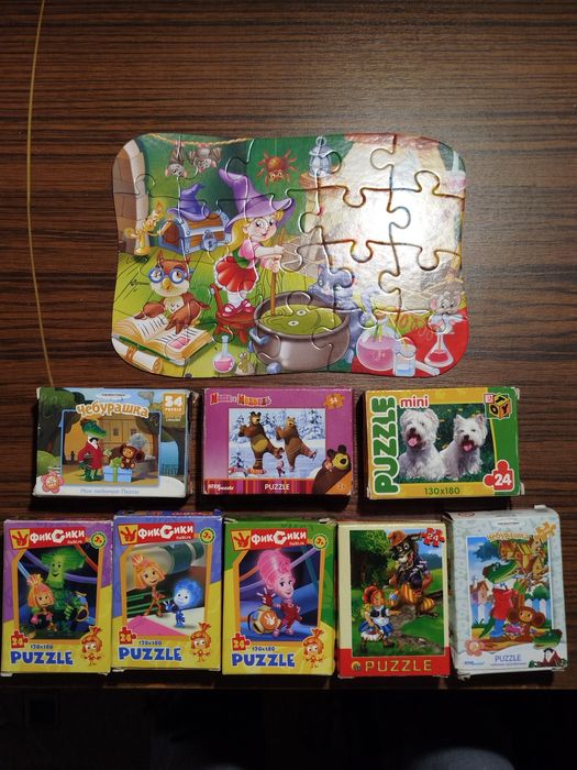 Продам детские пазлы