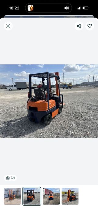 Продается вилочный погрузчик