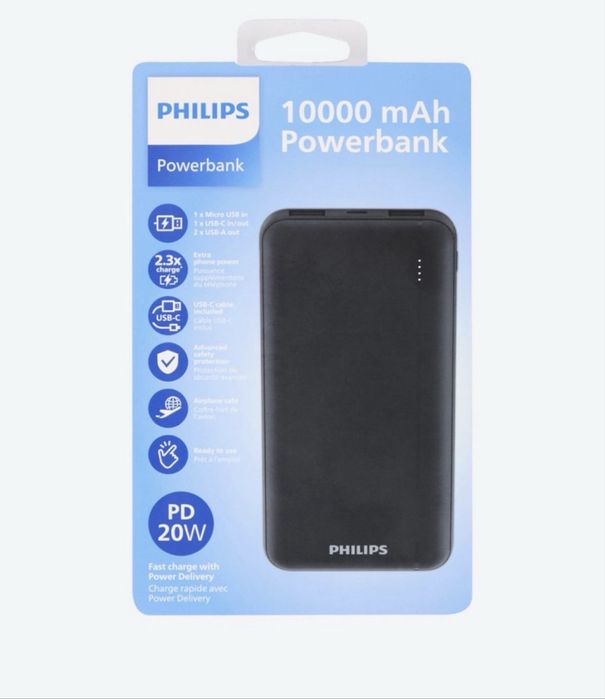 Baterie/acumulator extern Philips 10.000 mAh