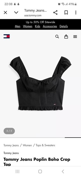 топ tommy hilfiger