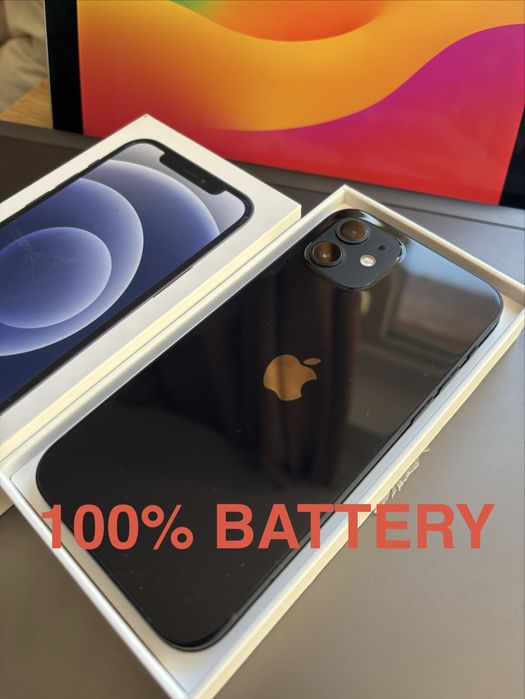 Iphone 12 NOU 100% starea bateriei