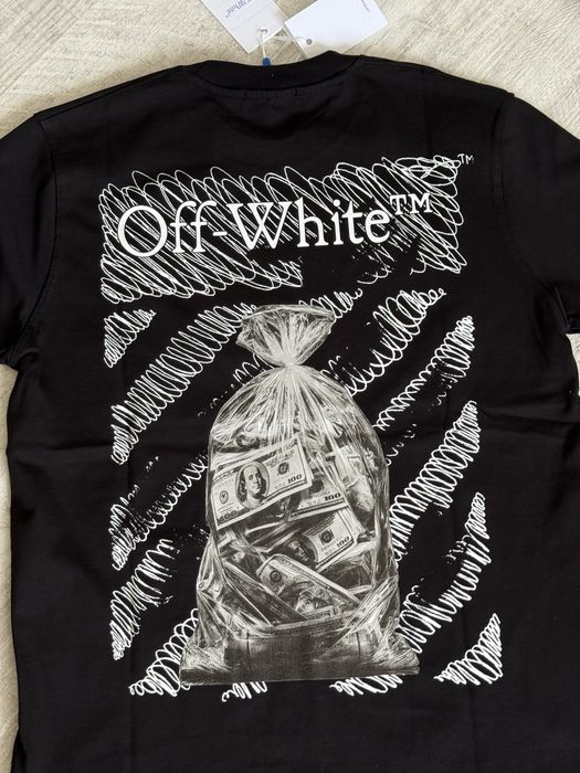 Tricou OFF White Money Premium