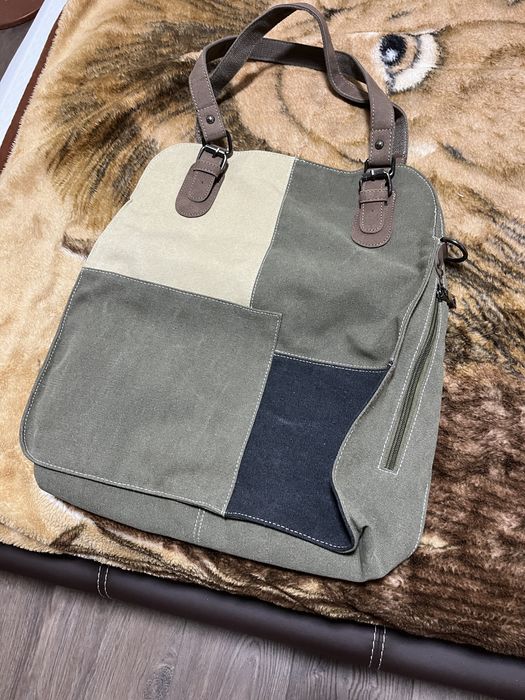 Брезентова дамска чанта