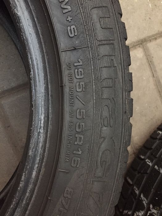195/55/16 б/у из Германии