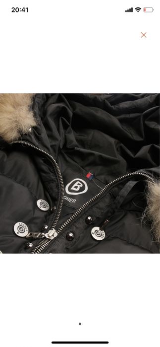 Яке Bogner с естествен пух