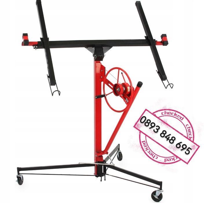 Повдигач за Гипсокартон Стомана 140-350см подемник за плоскости