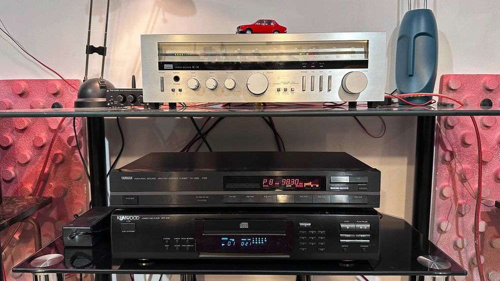 Boxe Infinity Reference 1 mk2 bass reflex si CD Player Kenwood DPF 1010
