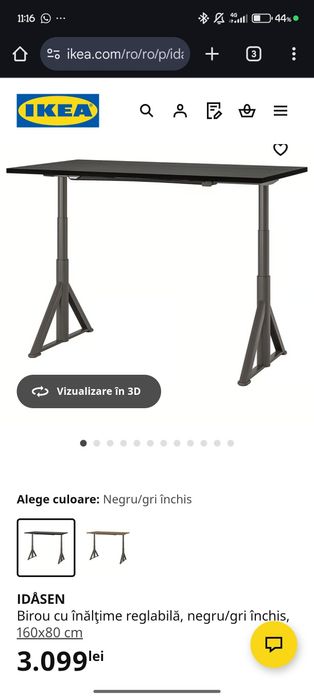 Birou Idasen IKEA