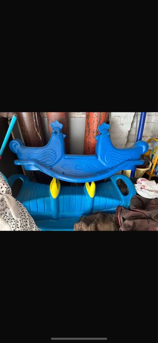 Детская качалка-балансир на 2 места