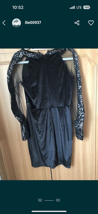 Rochie din catifea