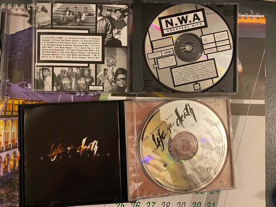Оригинални Албуми CD на DMX N.W.A.  The Notorious B.I.G Biggie