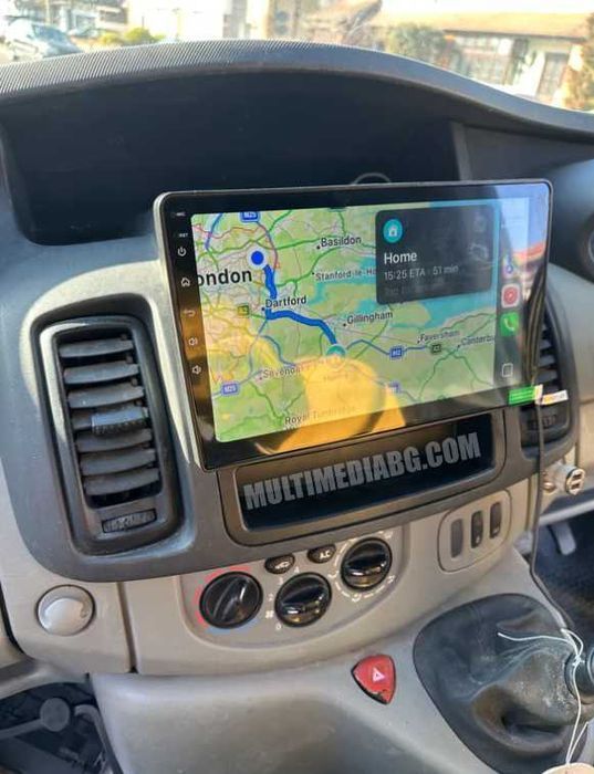 Renault Trafic 2010 - 2014 Мултимедия Навигация Android