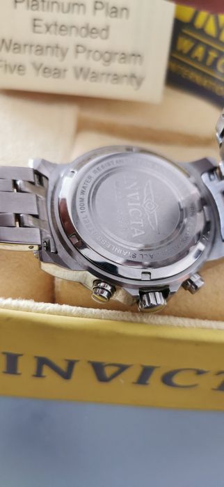 Ceas bărbați INVICTA original(acte de proveniență)
