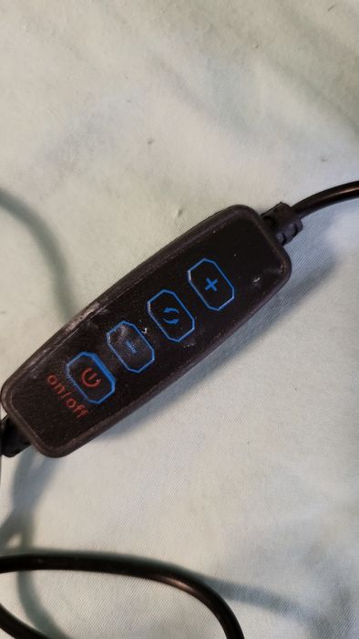 Light ring led USB pentru live