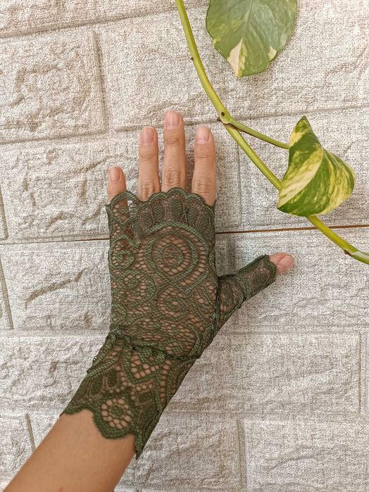 Митенки ручной работы