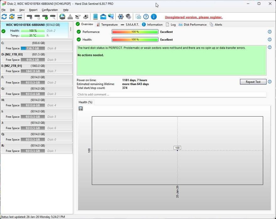 7бр. HDD Western Digital Red Plus 10TB до 2г. гаранция