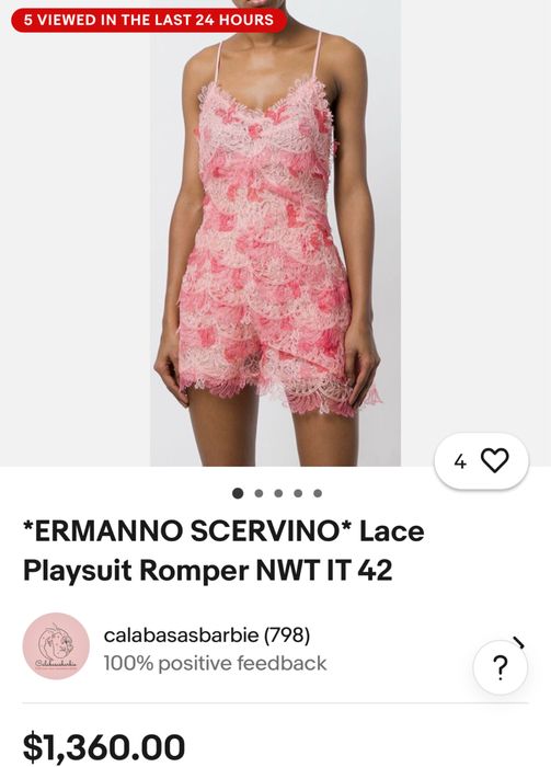 Дамски гащеризон Ermanno Scervino