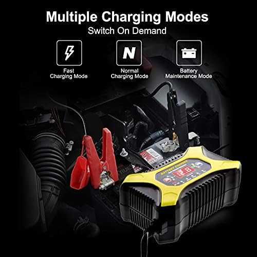 Бързо зарядно устройство за автомобилна батерия 12A 6V/12V