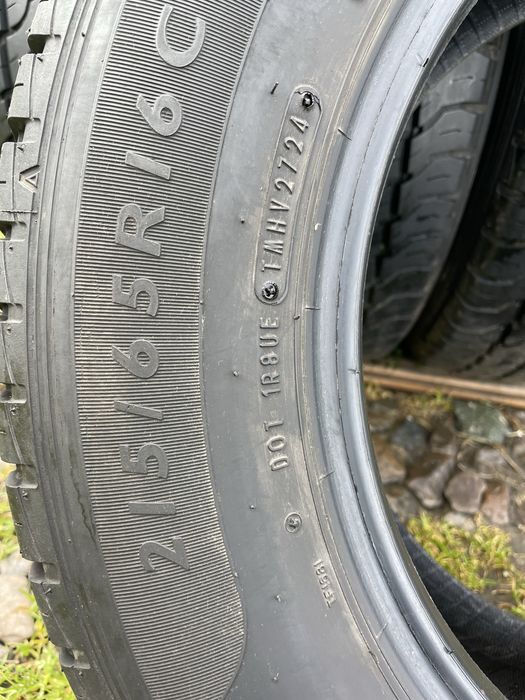 4 бр 215/65/16C Dunlop 2024г 8мм НОВИ