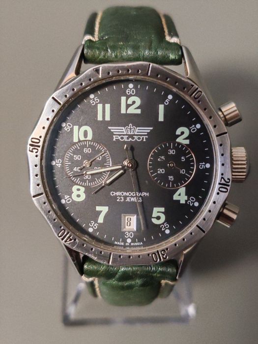 Ceas cronograf POLJOT Aviator Luftwaffe