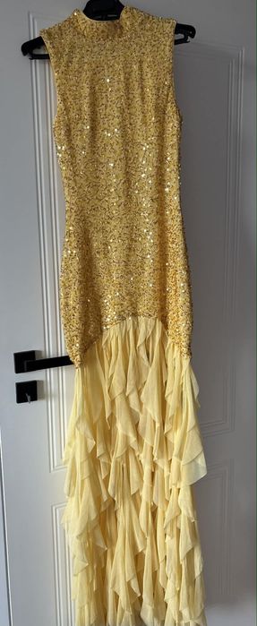 Vând Rochie de Seară Statement – Yellow Glam