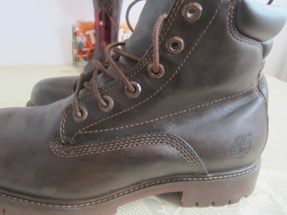 Ghete piele de iarna Timberland