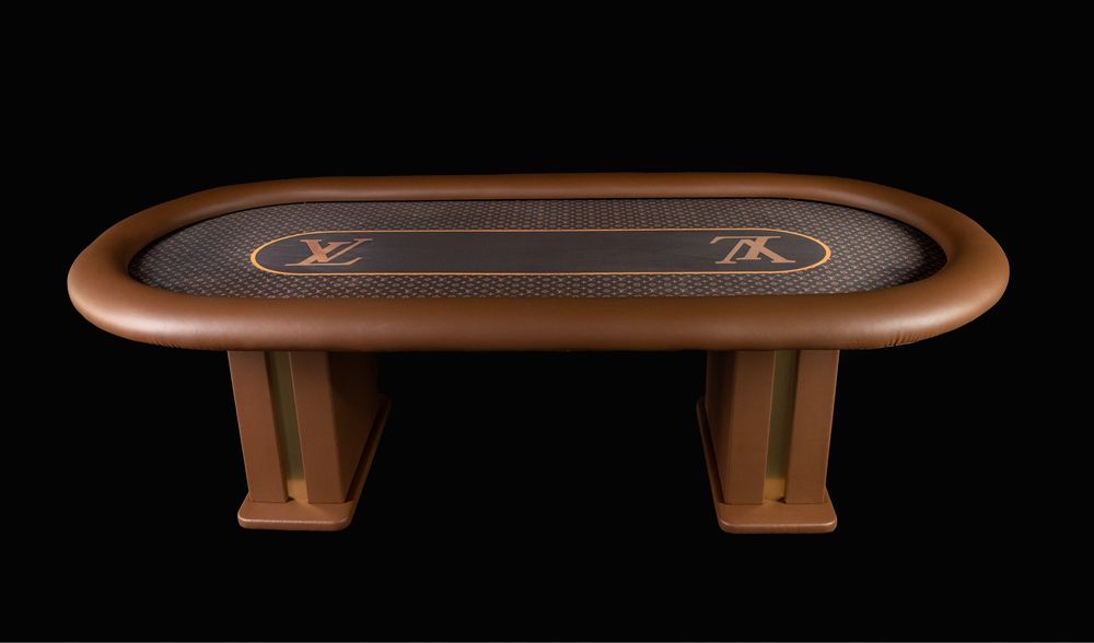 STOC - Masa de Poker LV Louis Vuitton Poker Table livrare rapida stoc