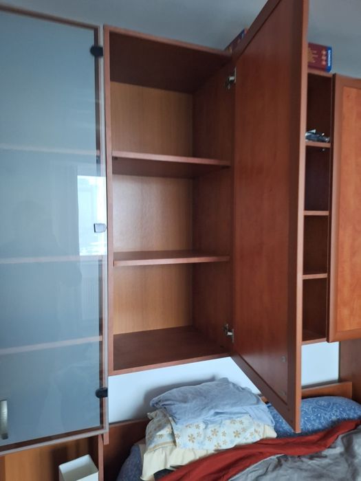 Cadru pat dulap si saltea