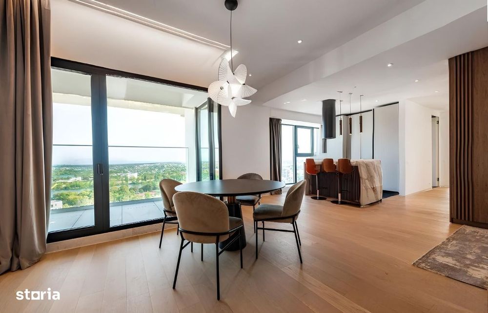 Apartament premium 3 camere | One Verdi Park | Etaj 18 vedere spre lac