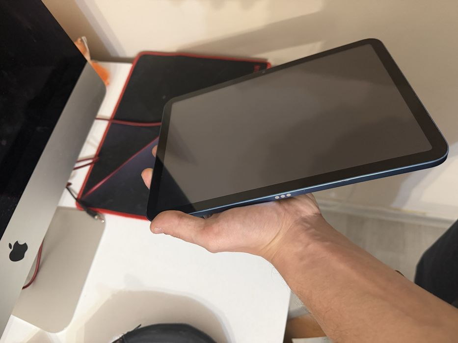 Прекрасен iPad 10 син пълен комплект