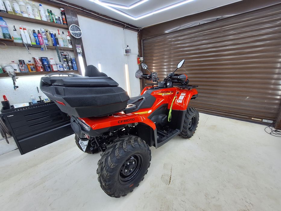 Atv/Атв CFMOTO 520L ново ,куфар музика